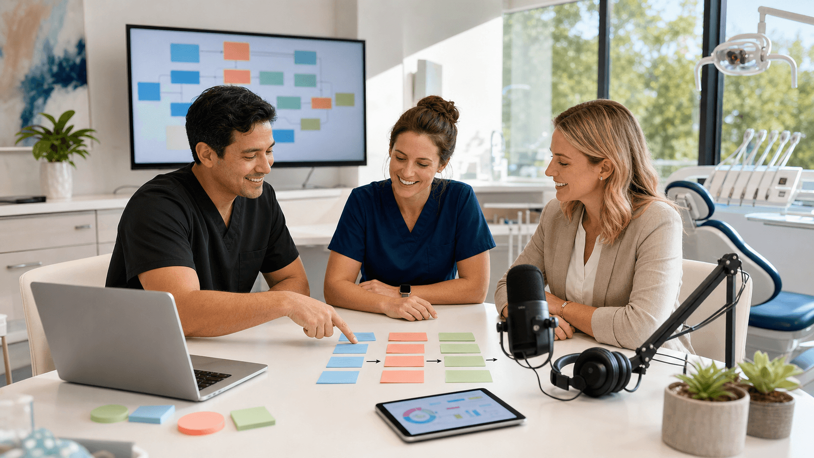 Question-Driven Dental Podcast Workflow: Intake, Triage, and Experiments